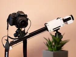 Motorized Camera Slider with WiFi (DSLR time-lapse)