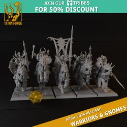 Norse Riders - Norse and Gnomes - Titan Forge Miniatures April 2024