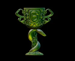 Other STL Download - Snake Ornamental Deluxe Chalice Nagini Potterby BlueInes_3D