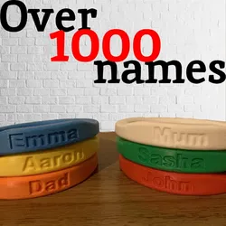 Personalised Coaster (with names) (free)