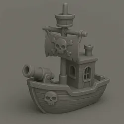pirate benchy boat