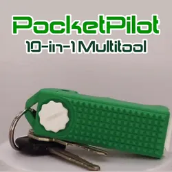 PocketPilot 10-in-1 Ice Scraper Everyday Carry Multitool