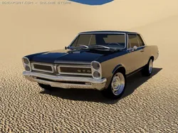 OpenZ V16 Pontiac GTO 1965 102mm Wheelbase - Free 3D Model | STLFinder