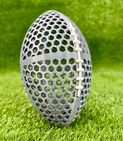PRINT IN PLACE AIRLESS FOOTBALL BALL - AMERICAN FOOTBALL