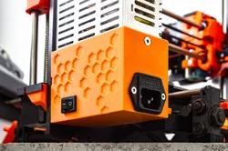 Prusa i3 MK2/2s PSU Cover with rear power input