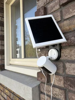 Ring camera and solar mount