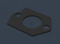 Stihl FS55 carb to air filter gasket