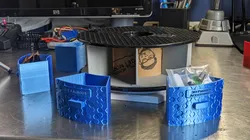 Swivel Spool Storage Tower