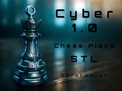 The Cyber "Queen" - chess piece