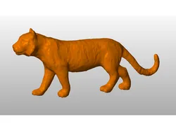 Tiger toy scan