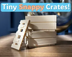 Tiny SNAPPY Crates!