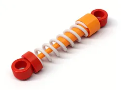 Vehicle shock absorber model (compatible with model toys)