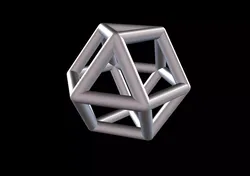 016 Mathart - Archimedean Solids - Cuboctahedron 01 - 10 cm 3D print model