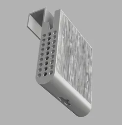 Bed side phone holder