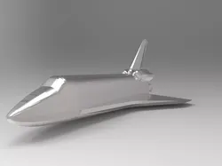BURAN soviet space shuttle 3D ready 3D print model