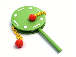 Children's Retro Toy – Modular Snap-together Rattle
