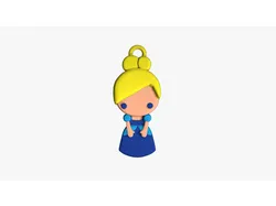Cinderella - Keychain