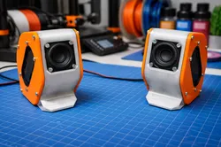 Compact Portable 3D Printed Speaker