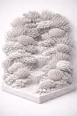 Coral Reef 3D Sculpture