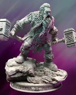 Dwarf Barbarian - Mathias