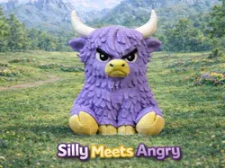 Grumble the Highland Cow - Silly Meets Angry