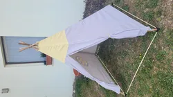 IKEA HÖVLIG tepee tent foot supports with horizontal rods holders