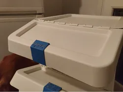 Ikea Sortera  snap-on label for recycling