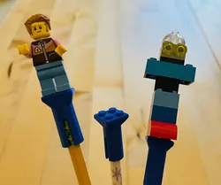 (Lego Compatible) Pencil Topper