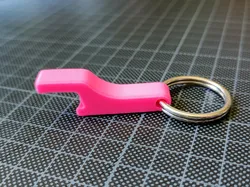 Mini Key Chain Bottle Opener PLA