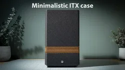 Minimalistic vertical ITX case (v2.0)