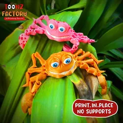 Other STL Download - PRINT-IN-PLACE FLEXI CRAB ARTICULATEDby ToonzFactory