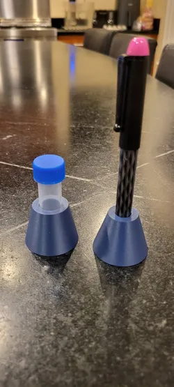 Parametric Pen stand Ink Vial holder