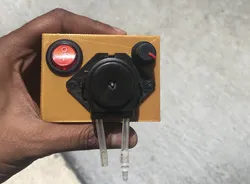 Peristaltic pump enclosure