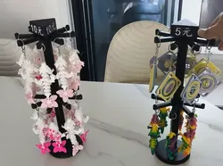Rotating key holder - with price tag (for quick storage）