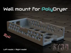 Wall mount for Polydryer