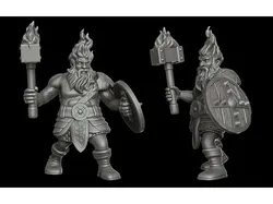 Azer (28 mm DnD miniature)
