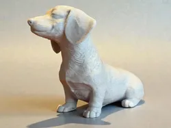 Calm Companion Sculptural Dachshund