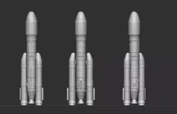 chandrayaan  3D print model