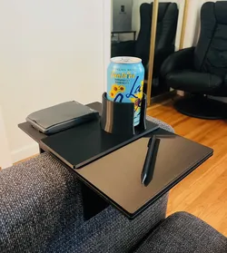 Couch Armrest with Cupholder