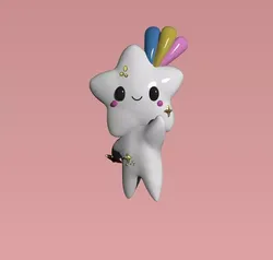 Cute Star 3D print model