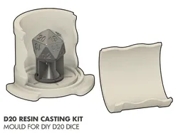 DIY D20 - Resin Casting Kit