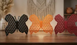Geometric Sacred Geometry Butterfly Decor