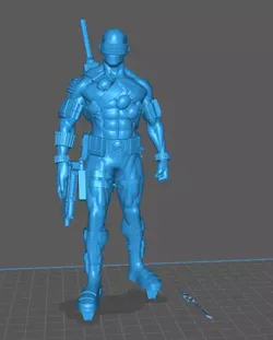 GI Joe  Snake Eyes  3D print model