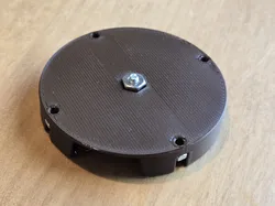 Headamame headband mount with nuts