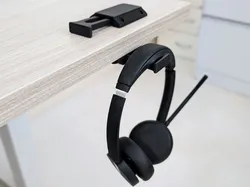 Headphone holder hanger stand Retractable