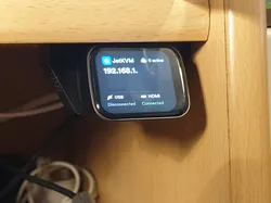 JetKVM Under Desk Mount (Remix - Slim & added Cooling)