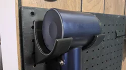 Laifen Hair Dryer Pegboard Holder - With Screws