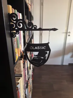 Library sign : Classic