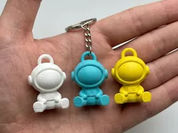 Mini Cute Astronaut Keychain – Space Figurine