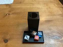 mini dice tower